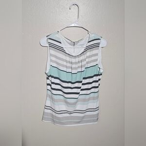 Calvin Klein Sleeveless Striped Top